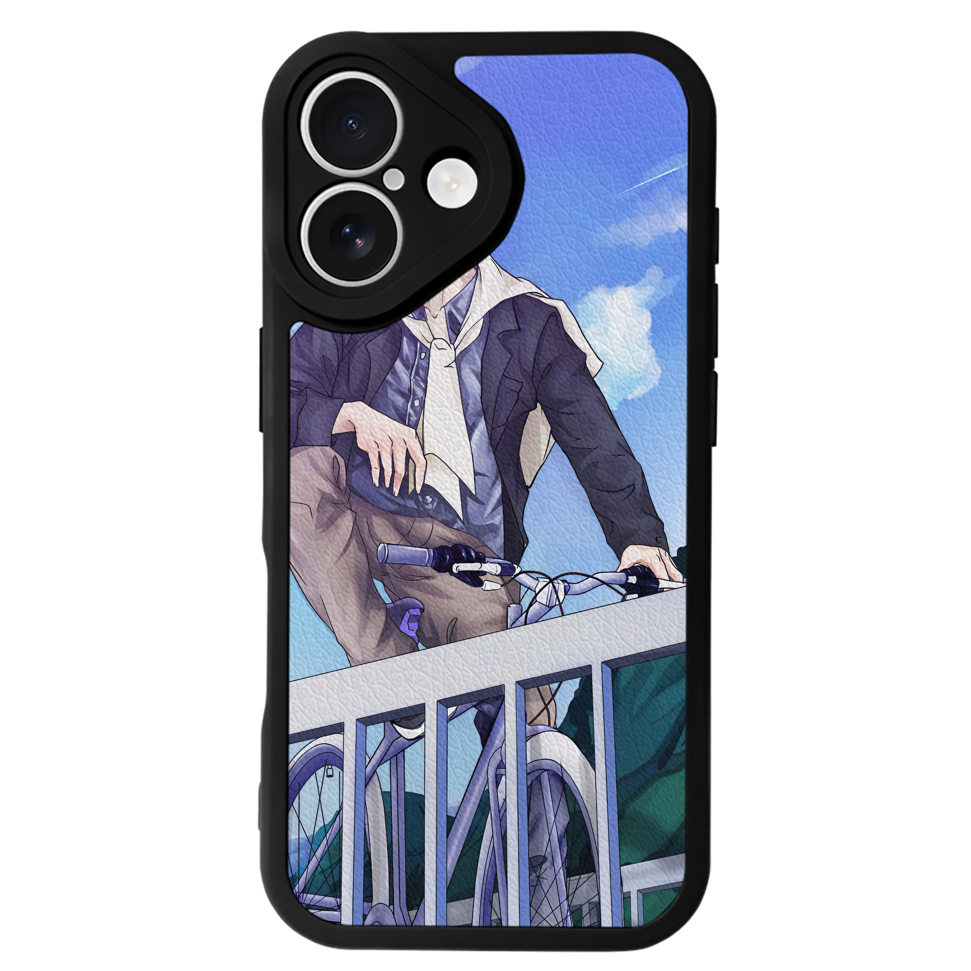 （画像用） SLAM DUNK／スラムダンク 【iPhone 16シリーズ対応】シリコンスマホケース（レザー調） 材質：シリコン